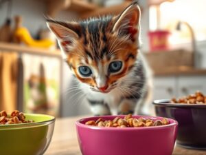 Jak zmienić karmę kociaka stopniowo i obserwować jego reakcję na nową dietę